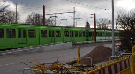 Hochbahnsteige in Badenstedt