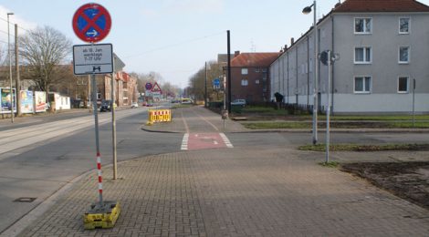 Bauarbeiten Badenstedter Straße