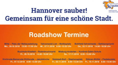 Hannover sauber! Roadshow 30.11.2018