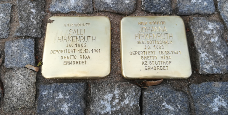 Stolpersteine...