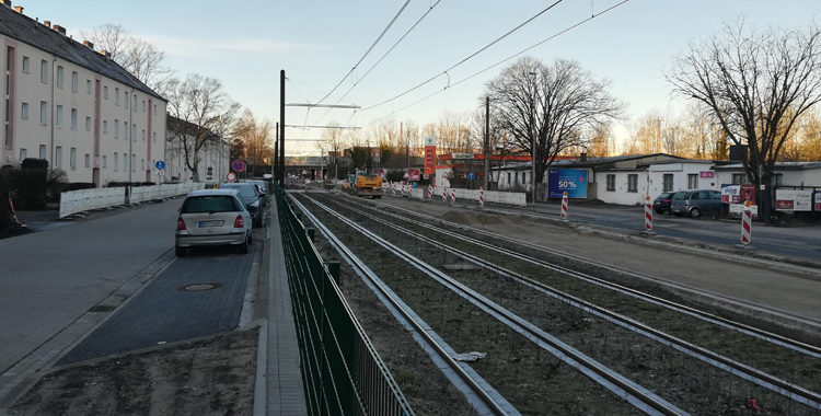 Bauarbeiten zur Fertigstellung der Badenstedter Straße werden fortgesetzt 