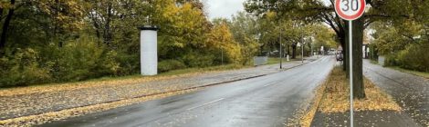 Woermannstraße jetzt fast durchgängig Tempo-30-Zone