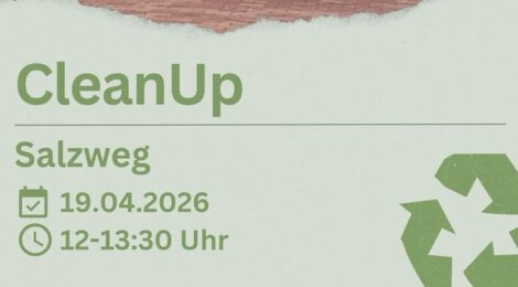 CleanUp am 19. April!