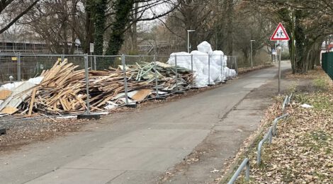 Der Müllberg wächst...