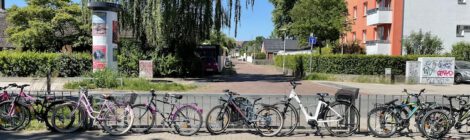 Zu viele Fahrräder, zu wenige Stellplätze!