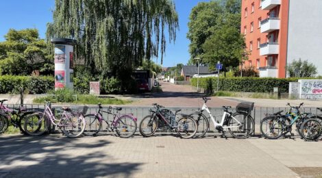 Zu viele Fahrräder, zu wenige Stellplätze!