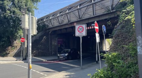 Durchfahrt ab 27.07. gesperrt!