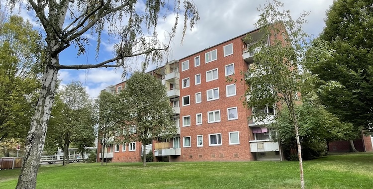 Modernisierung Badenstedter Straße 89 bis 109 (Foto) und Körtingsdorfer Weg 2 bis 6